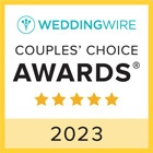 Vonderaars Cateri wedding wire badge